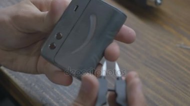 adam iplik vape elinde