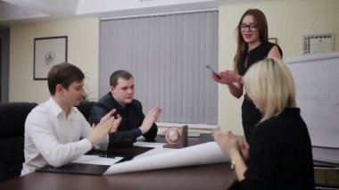 Ortak karar için gelen iş adamları