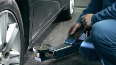 Mekanik zam araç araba Asansör üzerinde