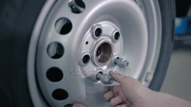 Mekanik düzeltme araba tekerlek