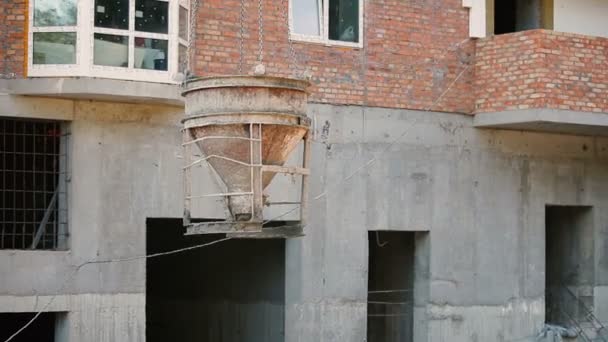建設の背景上の機器 — ストック動画