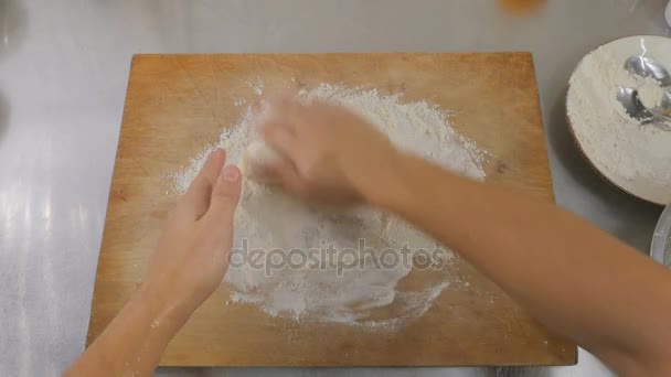 Proces gotowania ciasta — Wideo stockowe