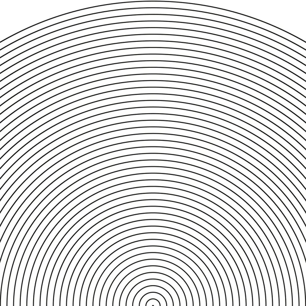 Arc réglé - sonar — Image vectorielle