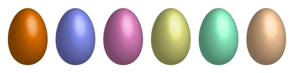 Zestaw 3d Easter egg — Wektor stockowy