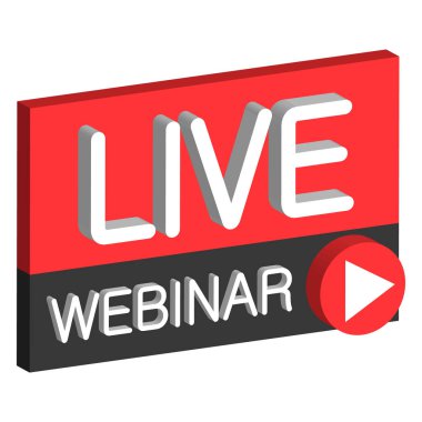 Yaşamak webinar 3d düğmesini