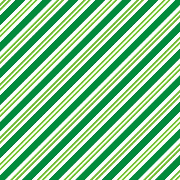 Envoltura de regalo textura líneas diagonales verdes y tiras — Vector de stock