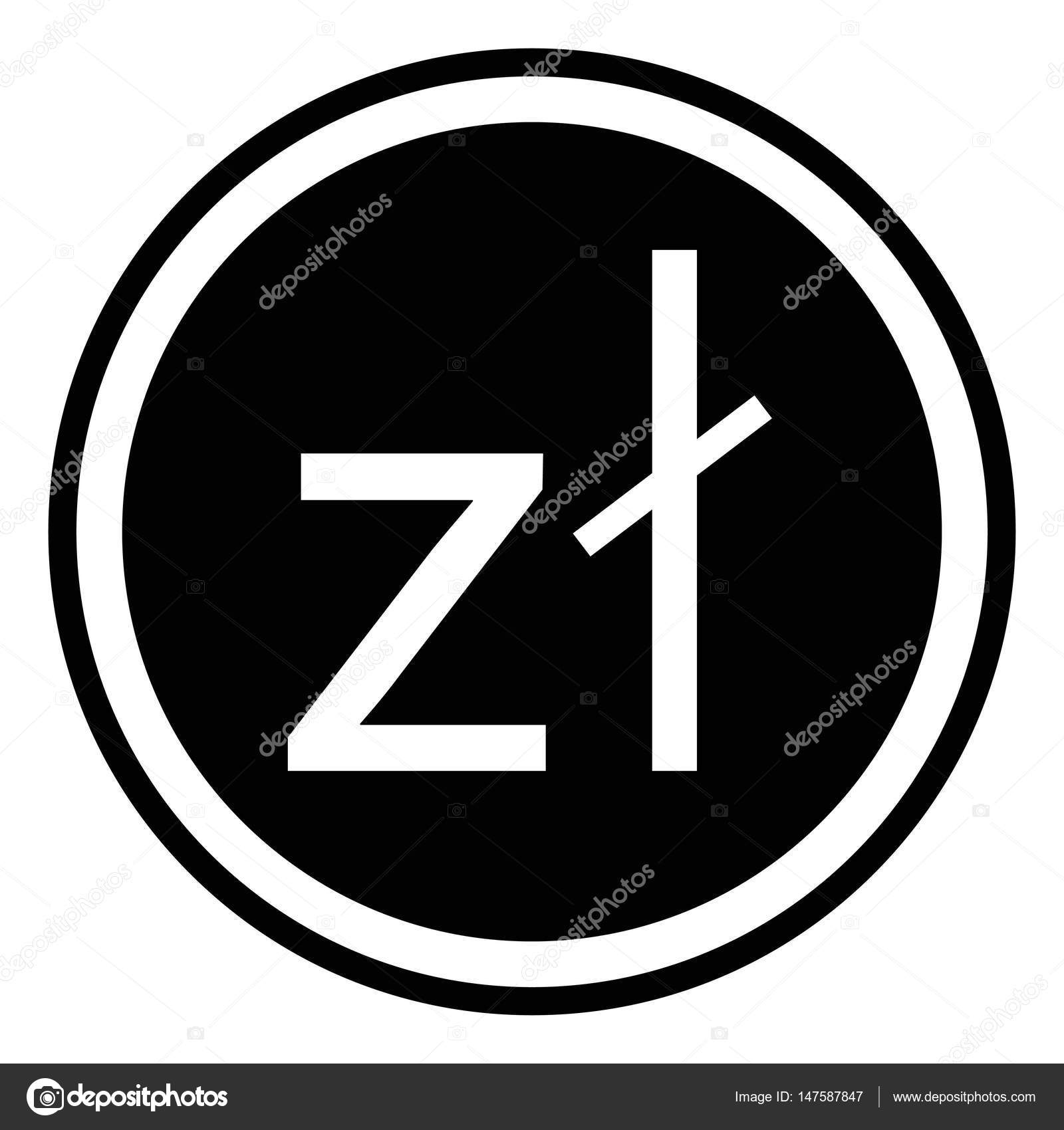 签署货币波兰兹罗提，波兰兹罗提，矢量图库矢量图©koksikoks 147587847