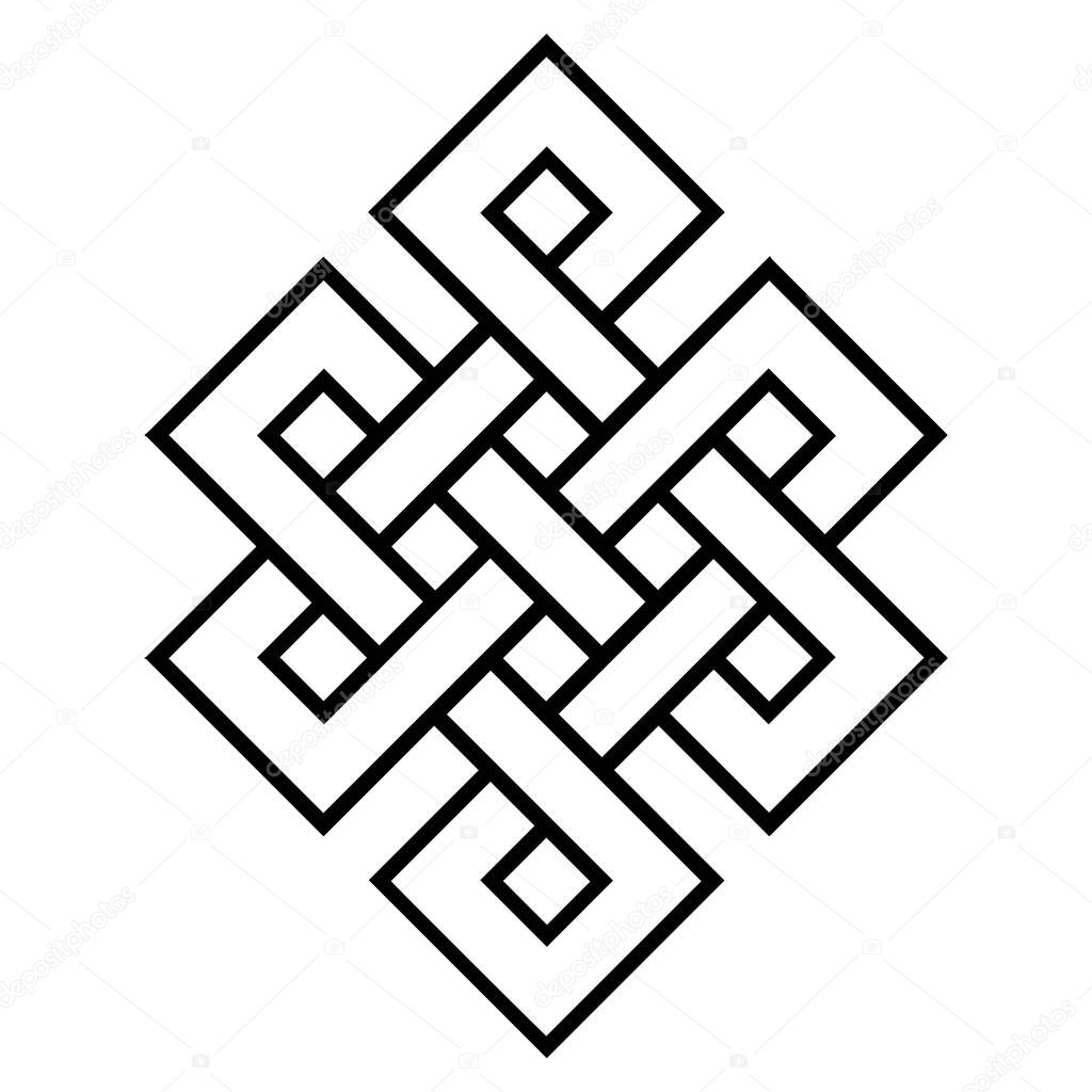 cultural symbol of buddhism endless knot