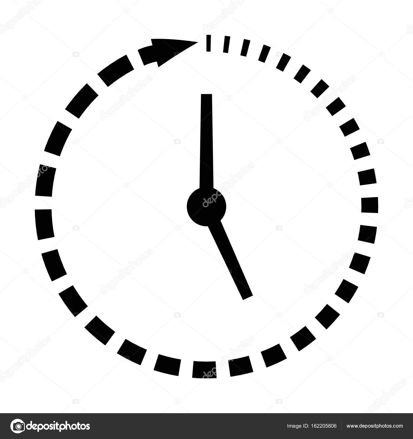 Reloj paso del tiempo sale