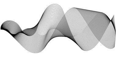 Müzik ses dalgaları seti, ses dalgaları parlaklık, salınan müzik dijital ekolayzer yarı tonlu ses dalgası illüstrasyon vektör