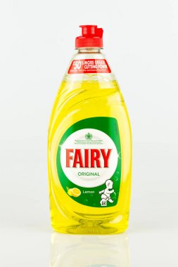Özgün peri kadar sıvı yıkama. Limon kokulu bulaşık deterjanı.