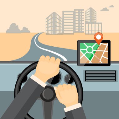 Tablet otomatik telefon navigator