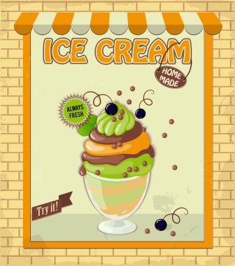 Nane dondurma vintage dükkan