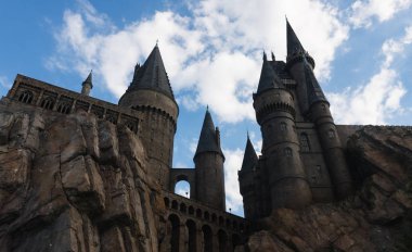 Orlando, Amerika Birleşik Devletleri - 20 Haziran 2016 - büyücü dünya - in sürgü çömlekçi Hogsmeade