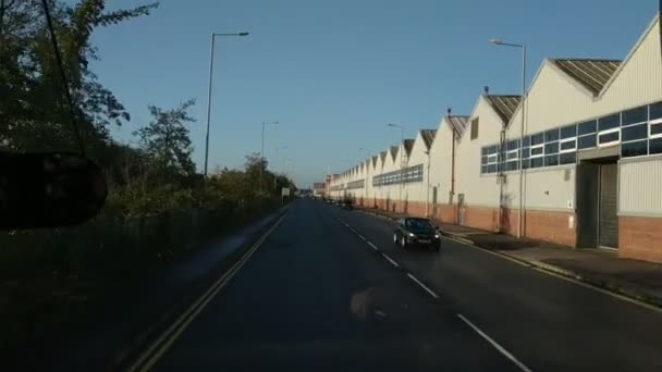Nenucený Pohled Belfast Coleraine Road Letního Slunečního Počasí Severní Irsko — Stock video