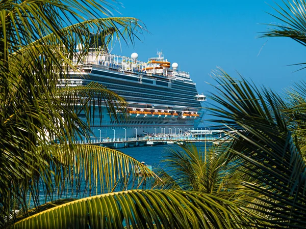 Jamaica Caribe Febrero 2020 Vista Del Crucero Puerto —  Fotos de Stock