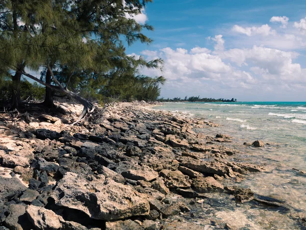 Pohled Princeznu Cays Písečné Pláže Slunečného Počasí Blízkosti Vody — Stock fotografie