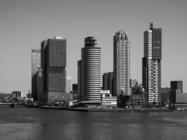 Rotterdam Niederlande Mai 2020 Blick Vom Kreuzfahrtschiff Auf Die Infrastruktur — Stockfoto