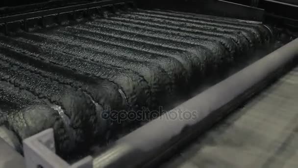 Спосіб сепарації вугілля — стокове відео