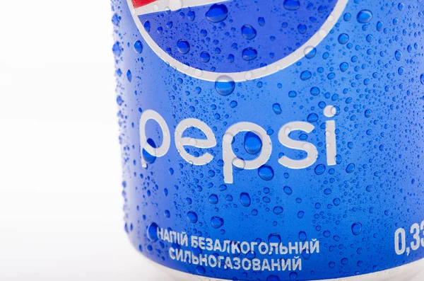 Bottle of a pepsi drink on a white isolated background. Can be — Stock Photo, Image