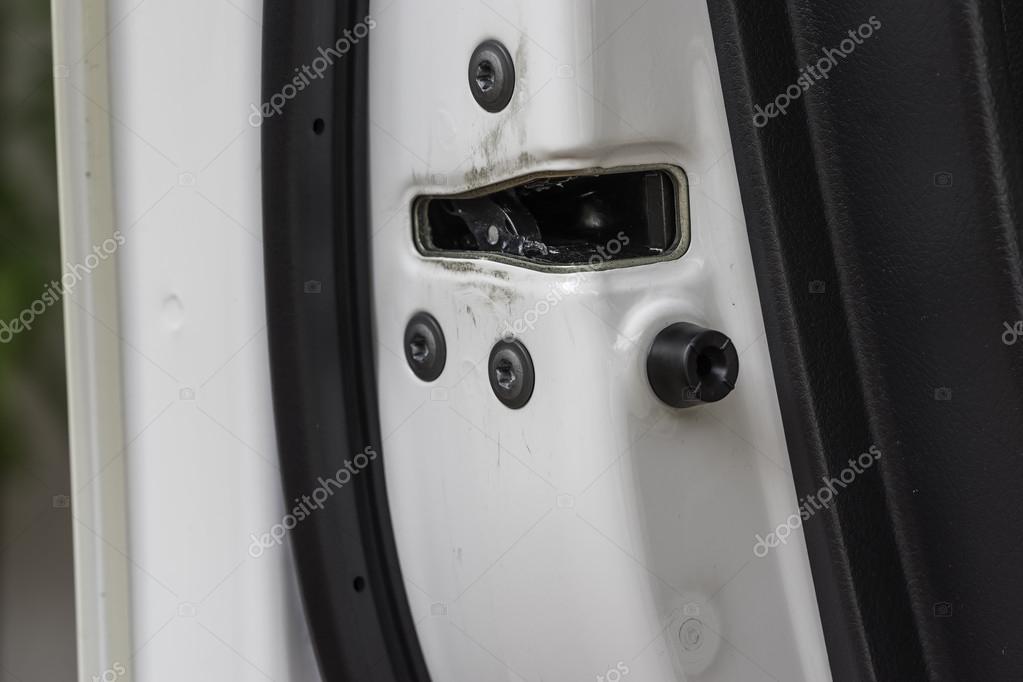 Images Car Door Latch Latch Car Door On Close Up Image Stock