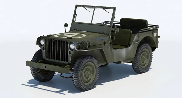Willys Mb 지프 — 스톡 사진