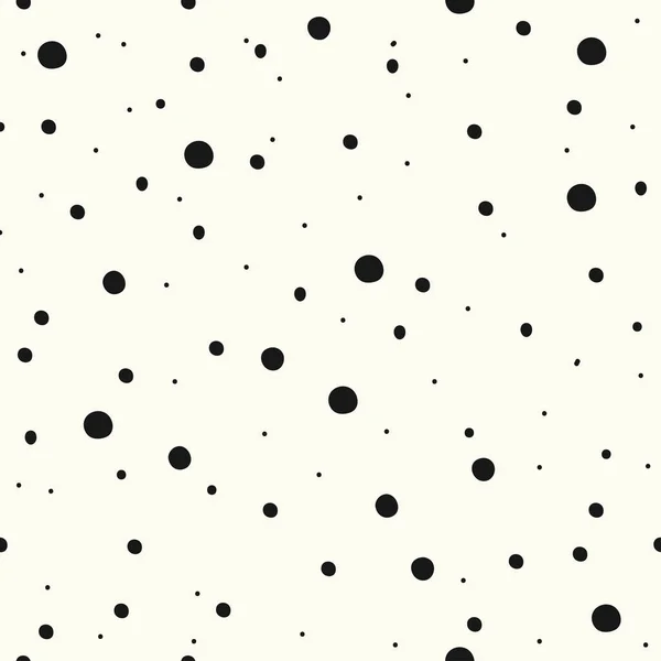 Seamless pattern with white dot. — Stock Vector