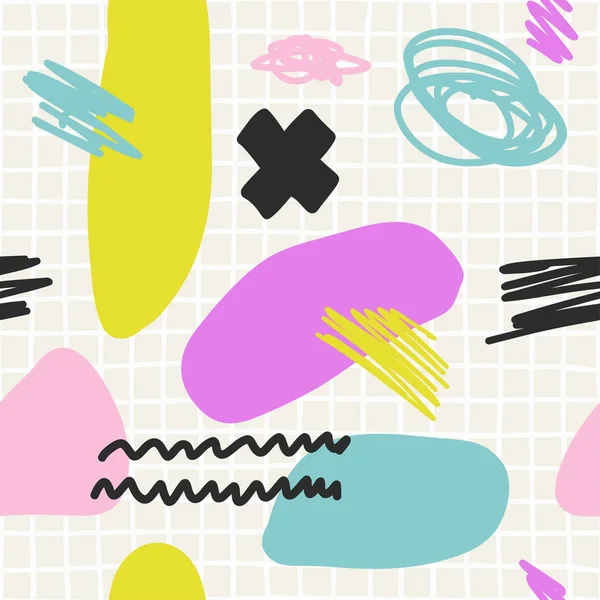 Brushstroke arka plan, renkli bilmece.