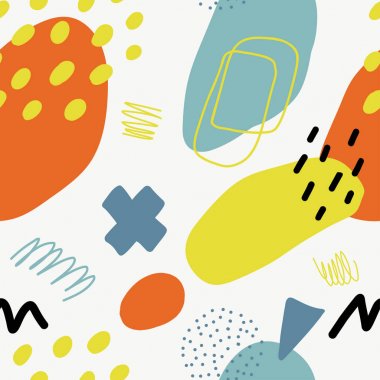 Brushstroke arka plan, renkli bilmece.