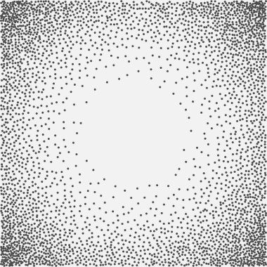 Beyaz bir arka plan üzerinde siyah glitter doku. Beyaz patlama konfeti. Beyaz bir arka plan üzerinde siyah grenli soyut doku. Tasarım öğesi