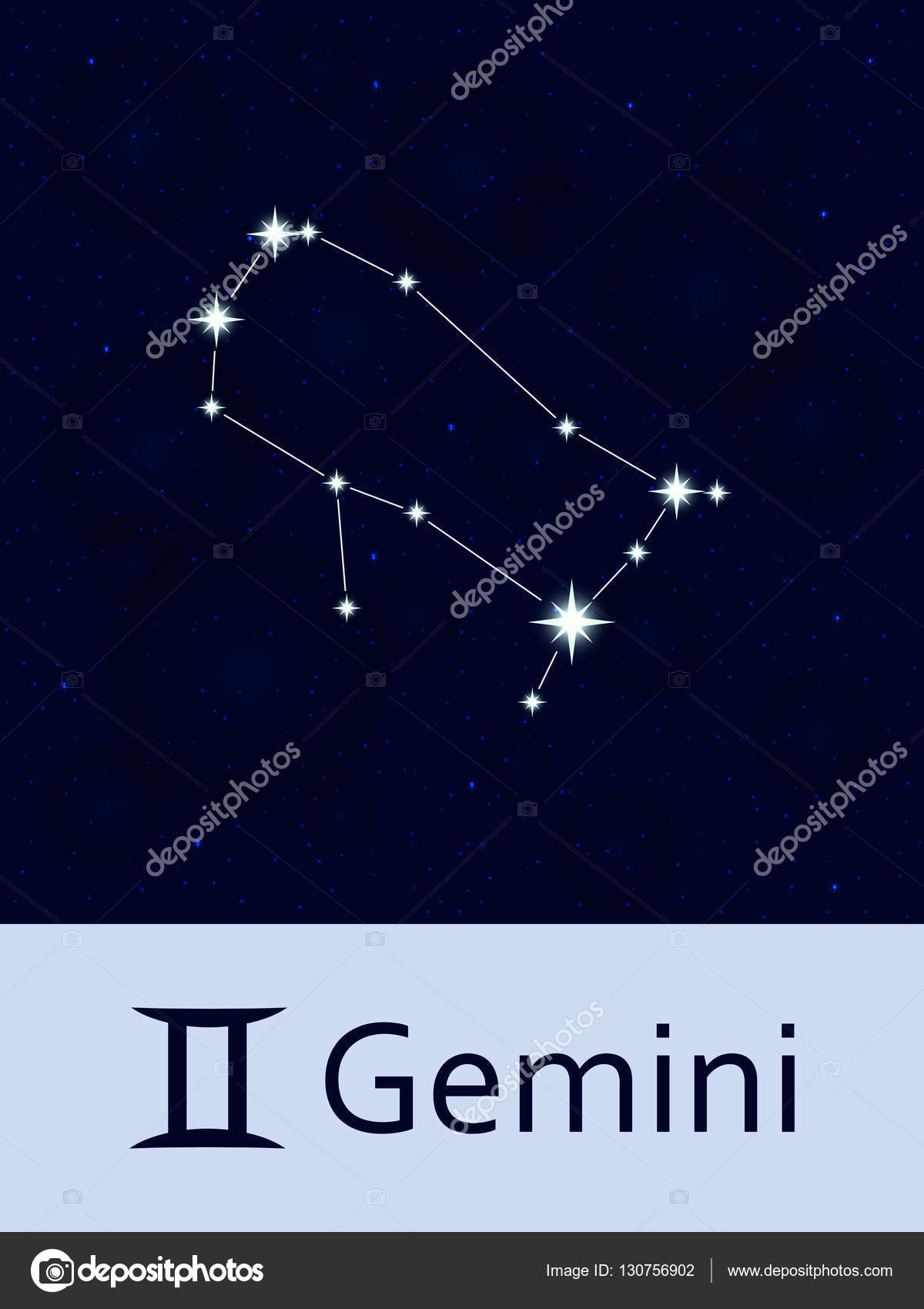 Zodiac Sign Gemini Horoscope Constellation Star Abstract Space Night Sky Background With Stars And Zodiac Sign Gemini Horoscope Constellation Star Abstract Space Night Sky Background With Stars And