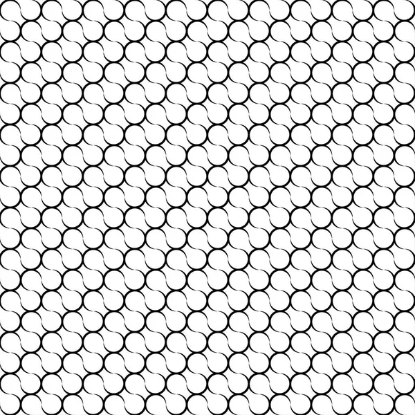 Abstraktes geometrisches Schwarz-Weiß-Grafik-Design druckt Halbton-Dreieck-Muster — Stockvektor