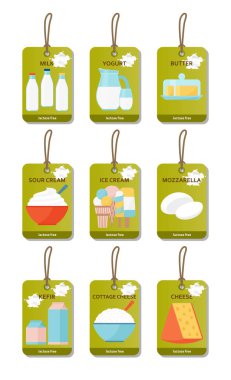 Süt ve süt ürünleri düz ayarlamak