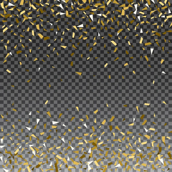 Abstraktes Gold-Glitzerhintergrund für die Karte, Einladung, Broschüre, Banner, Webdesign — Stockvektor