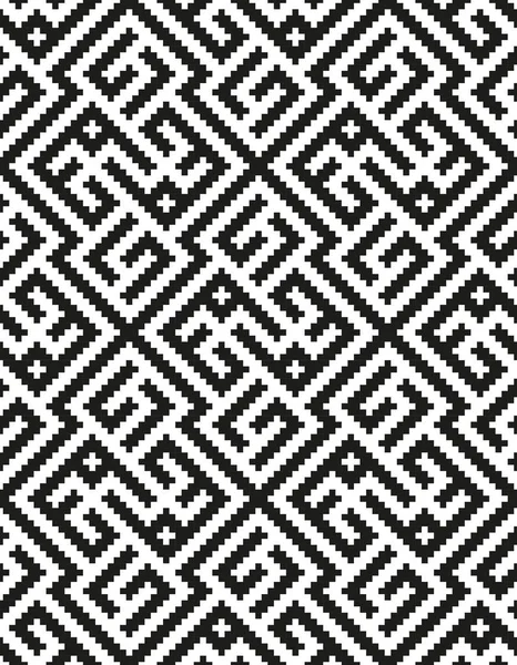 Mozaik varrat nélküli mintát. Modern geometriai textúra — Stock Vector
