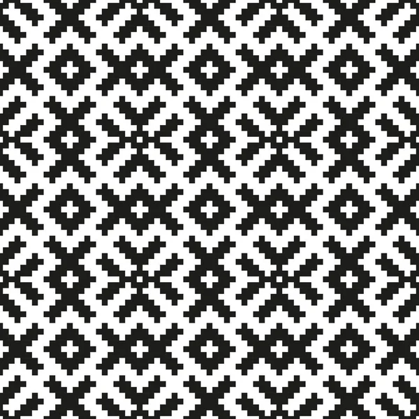 Мозаичный бесшовный рисунок. Современная геометрическая текстура — стоковый вектор