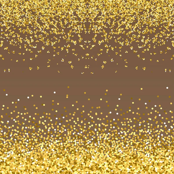 Abstract gold glitter splatter background for the card, invitation