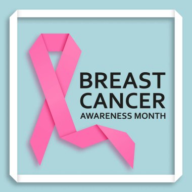 Pembe kurdele ile göğüs kanseri duyarlılığı ayı arka plan