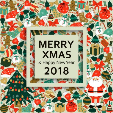 Oyuncaklar Noel tebrik kartı metin neşeli Noel ve birçok kışlar