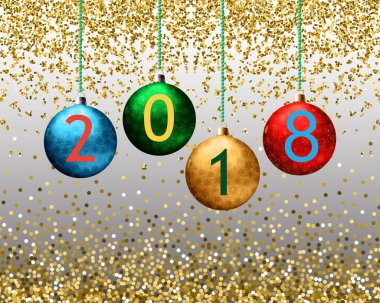 Moda Noel arka plan ile parlayan altın kar tanesi, bokeh, parıldıyor .