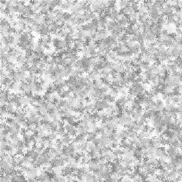 Abstraktes Muster, kleine organische Textur, weißer und schwarzer Vektorhintergrund, gefrorenes Glasmuster — Stockvektor