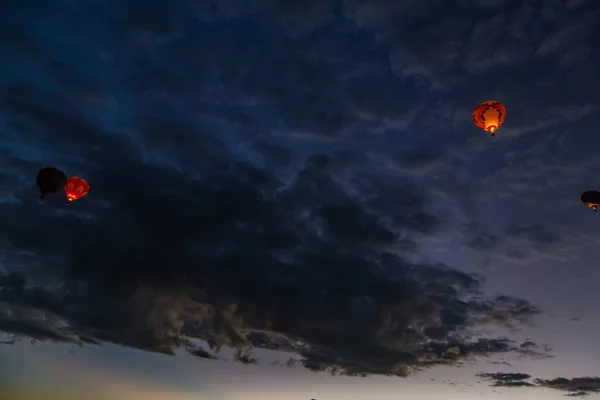 Albuquerque Hot Air Balloon Fiesta 2016-ban — Stock Fotó