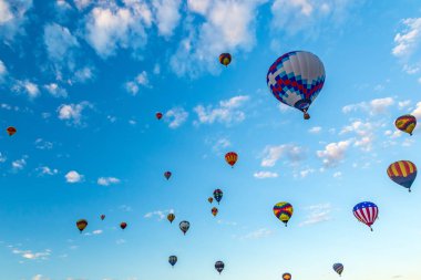 Albuquerque sıcak hava Balon Fiesta 2016
