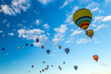 Albuquerque sıcak hava Balon Fiesta 2016