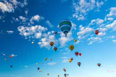 Albuquerque sıcak hava Balon Fiesta 2016
