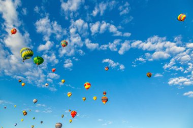 Albuquerque sıcak hava Balon Fiesta 2016