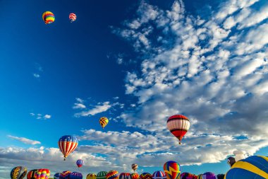 Albuquerque sıcak hava Balon Fiesta 2016