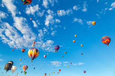Albuquerque sıcak hava Balon Fiesta 2016