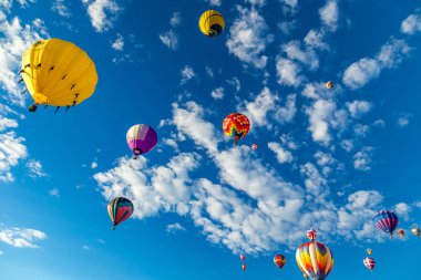 Albuquerque sıcak hava Balon Fiesta 2016