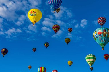 Albuquerque sıcak hava Balon Fiesta 2016